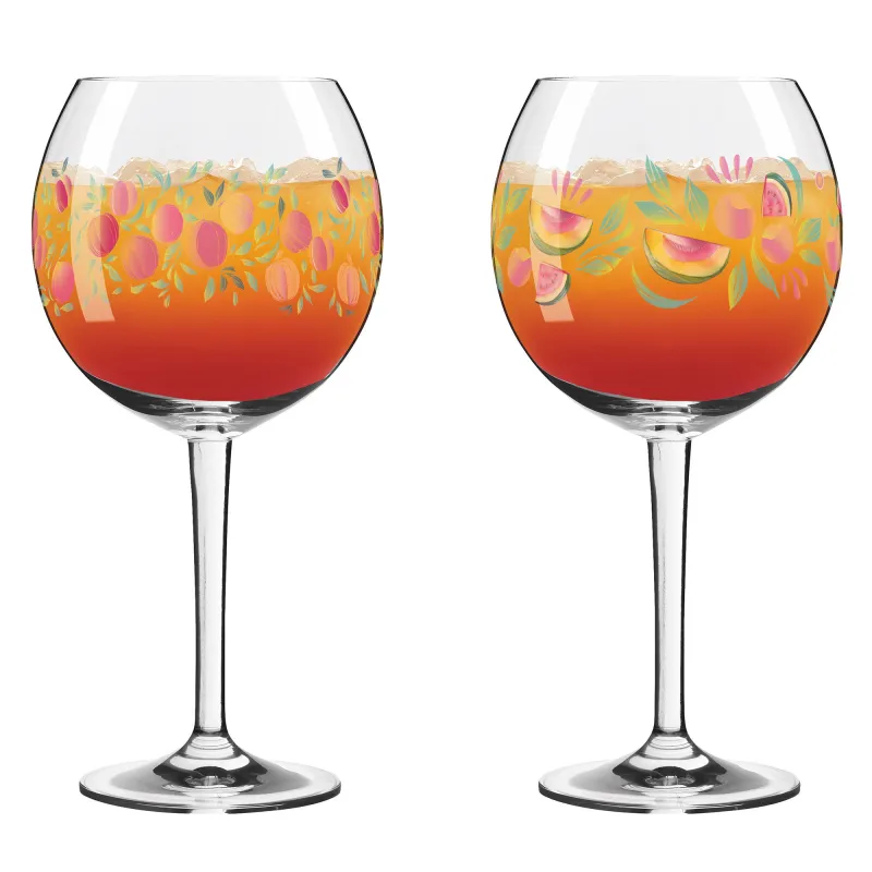 Ritzenhoff Summer Breeze No 3 & 4 drikkeglas, 2-pak