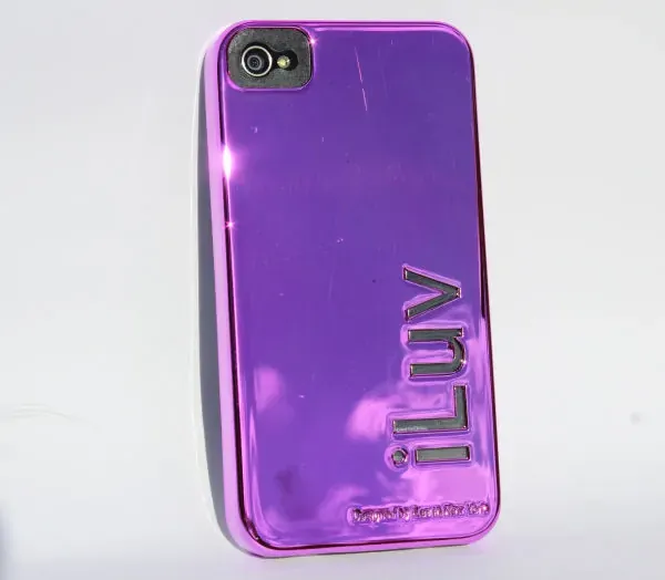 iLuv cover til iPhone 4 / 4S. Lilla.