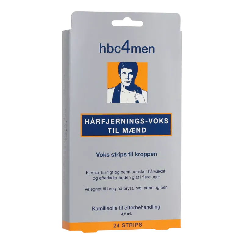 Hanne Bang Men Hårfjerningsvoks Til Mænd 24 stk.