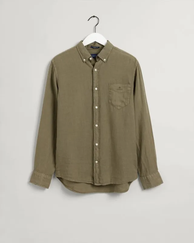 D2. REG UT GMNT DYED LINEN BD