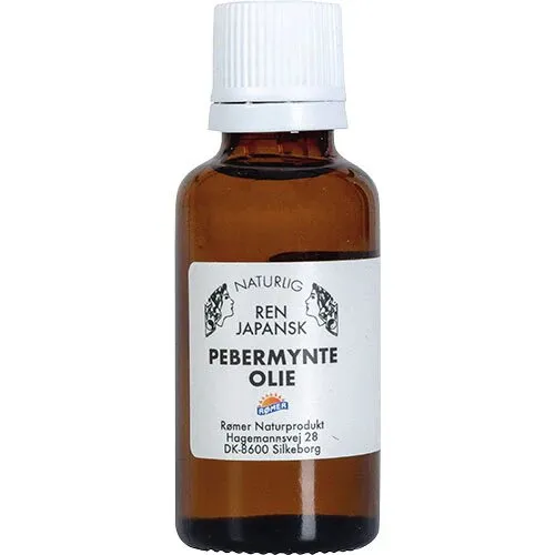 Pebermynteolie æterisk - 30 ml.
