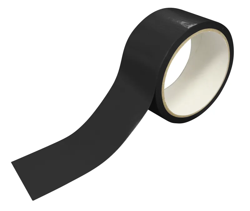 Gaffatape, 48 mm × 10 m, sort