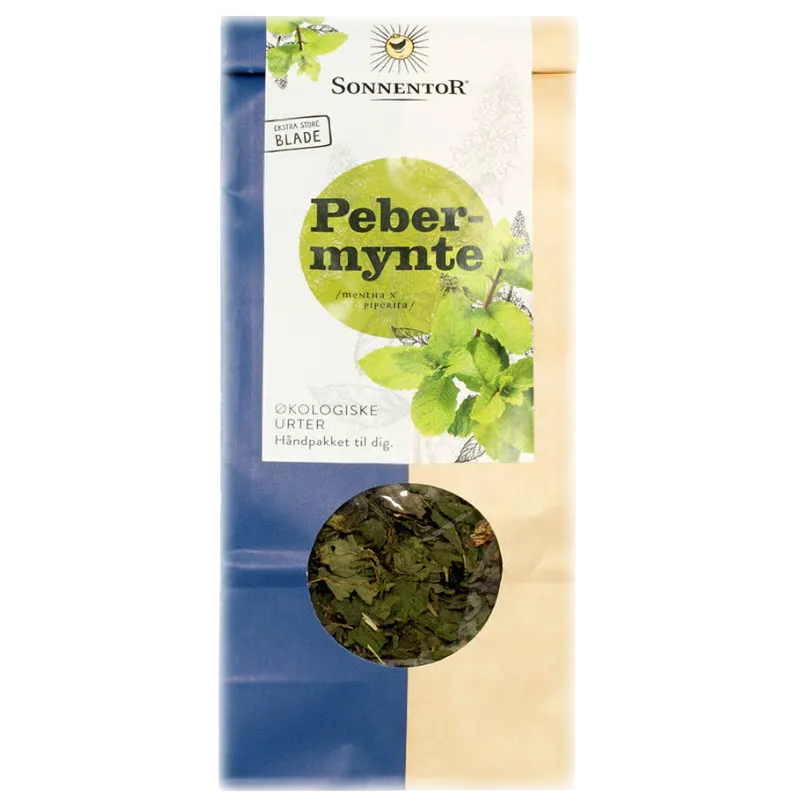 Pebermynte Te, Sonnentor Ø 50 gr.