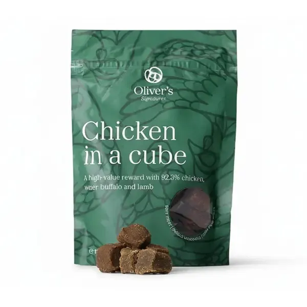 Olivers Signature Chicken In A Cube, 100g