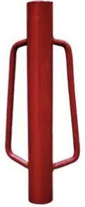 Pælehammer  7 kg rød