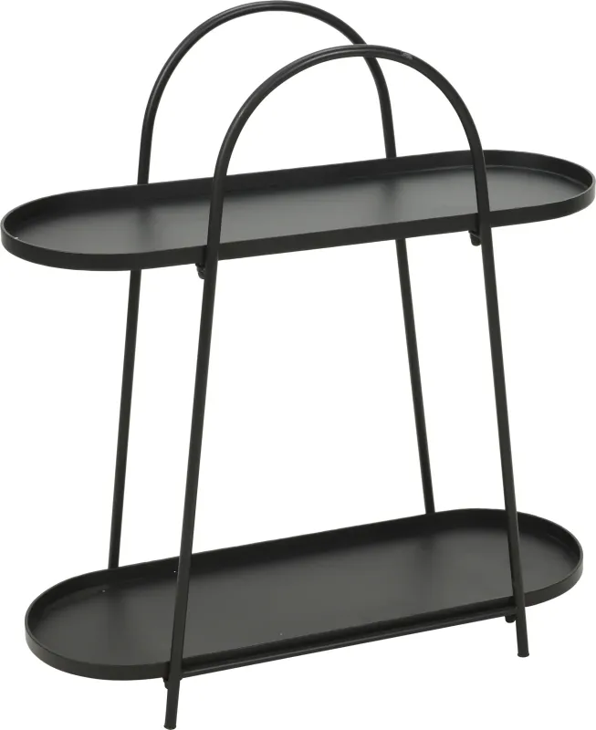 Sidebord, sort, 70x25xh76cm sort