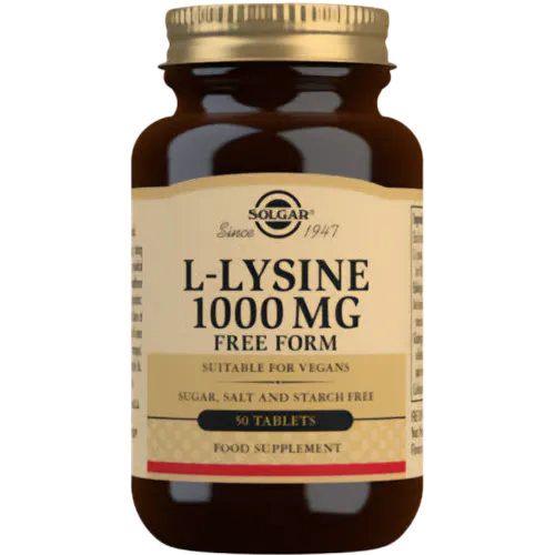 Solgar L-Lysine 1000 mg (50 tabl)