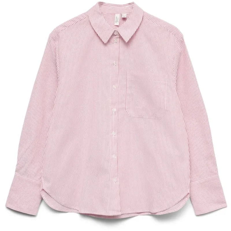 VERO MODA Dame Skjorte VMInge - Jazzy Snow White