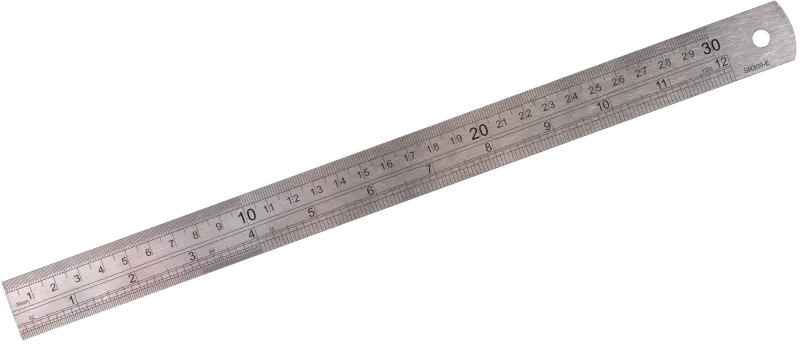Stållineal millimeter 150mm