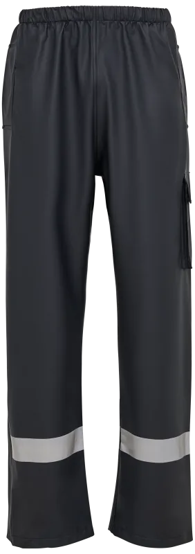 Regnbukser med refleks og lomme PU 022401 navy Str. L
