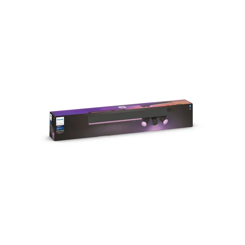Philips Hue Centris-loftslampe med 3 spots - Bluetooth - 8718696175996