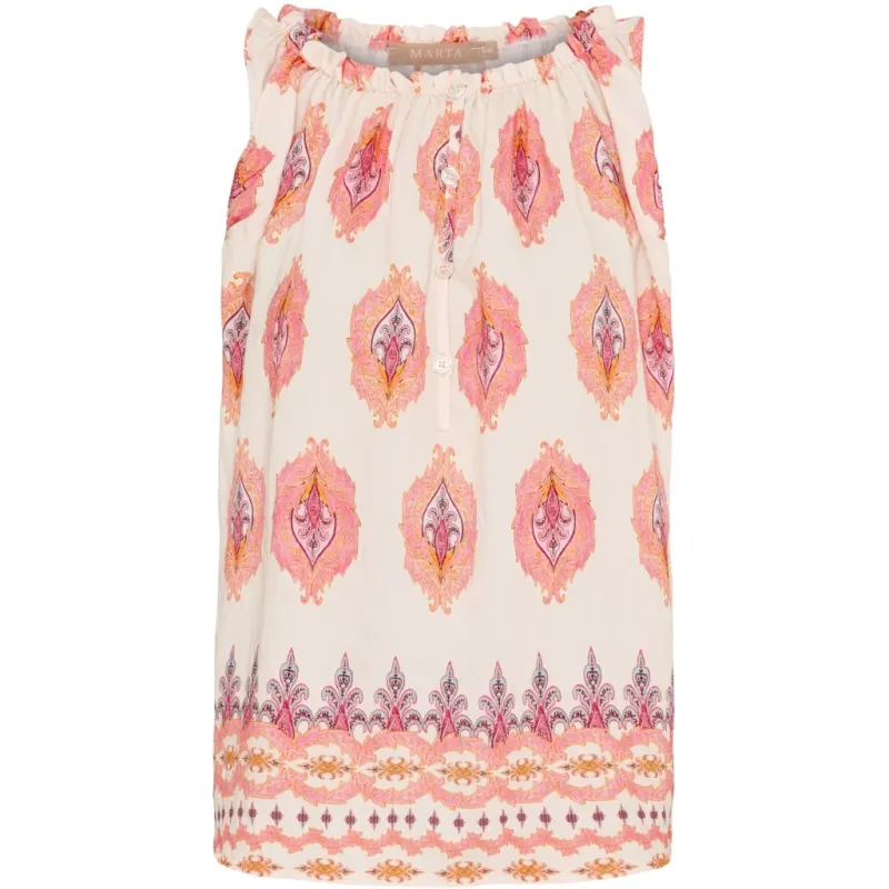 Marta Du Chateau dame top MdcSilja - Fuxia4160tpi
