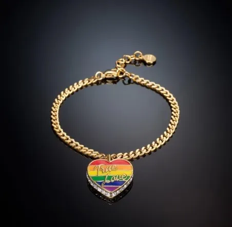 Chiara Ferragni Love Parade "True Love" Rainbow 16-19 cm Armbånd