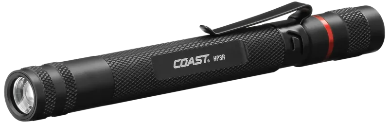 Coast HP3R pencillygte 500lm genopl., i gaveæske