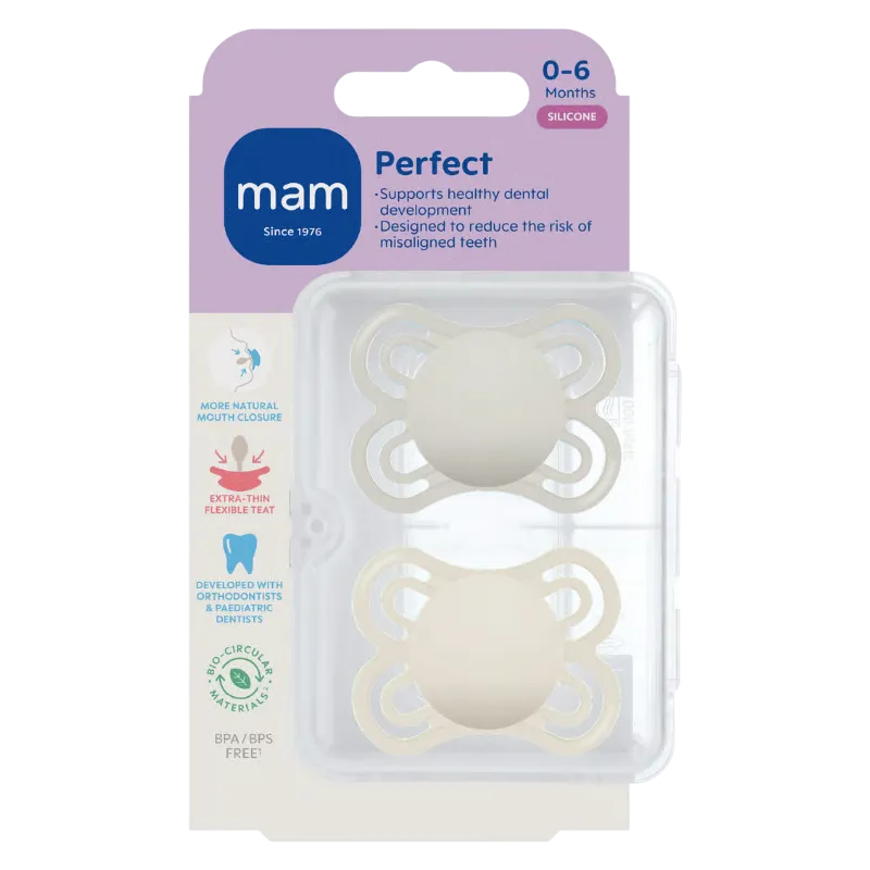 MAM Perfect Silk 0-6M Neutral (2 stk)
