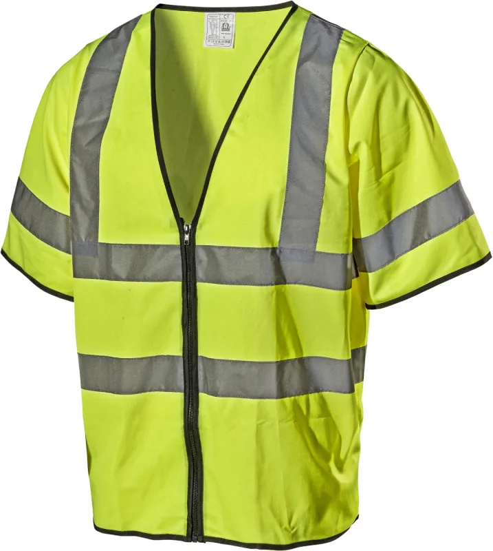 Sikkerhedsvest 4004P Hi-Viz Gul Str. XL
