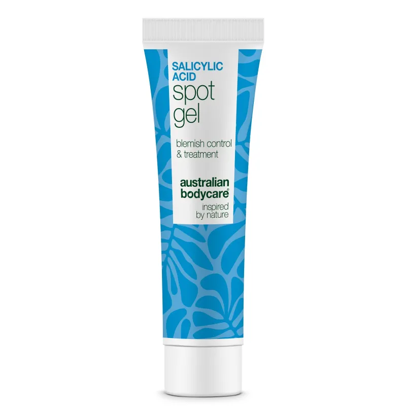 Salicylsyre Spot Gel mod bumser, hudorme og rødme â Salicylsyre Spot Gel til uren hud. Reducerer rødme og tilstopninger med effektiv salicylsyre for en klarere hud.