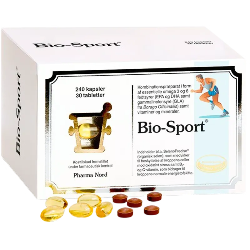 Pharma Nord Bio-Sport (240 kapsler 30 tabletter)