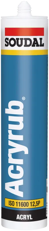 Acryrub akryl-fugemasse 310 ml hvid