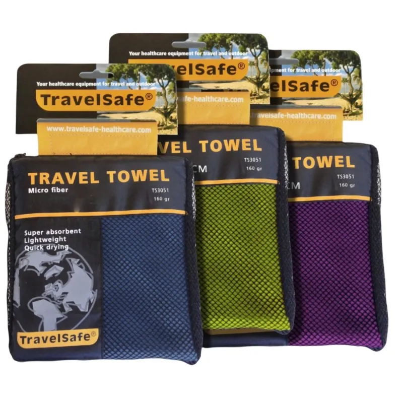 TravelSafe Traveltowel Microfiber L, lilla