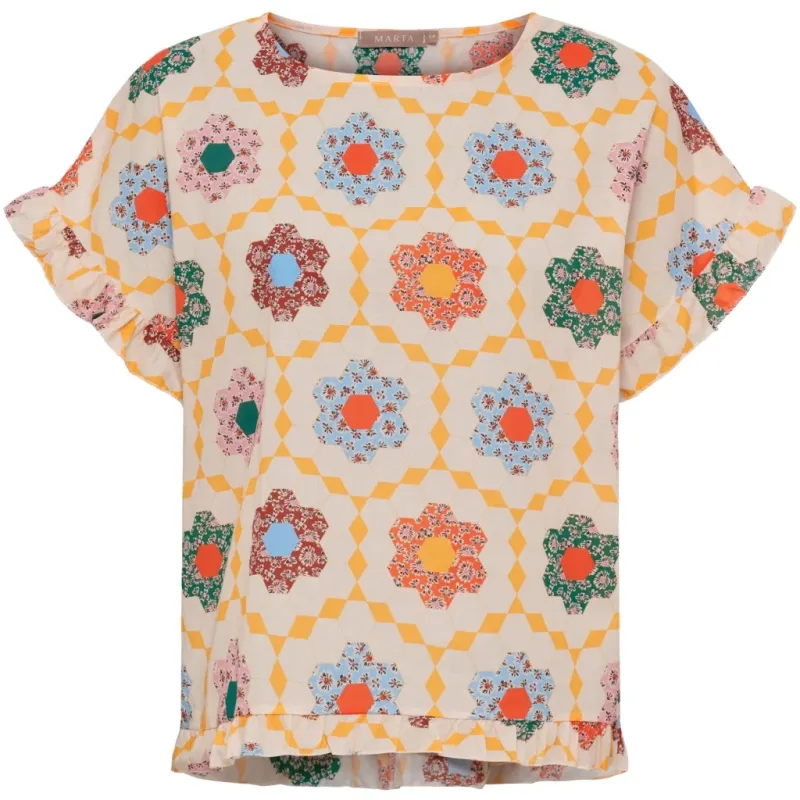 Marta du Chateau dame top MdcKasimira 268483 - StamperiaRossoIPA1401D11