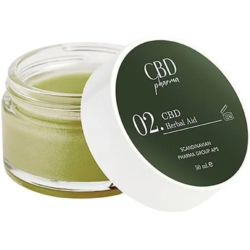 02. CBD Herbal Aid natcreme - 50 ml.