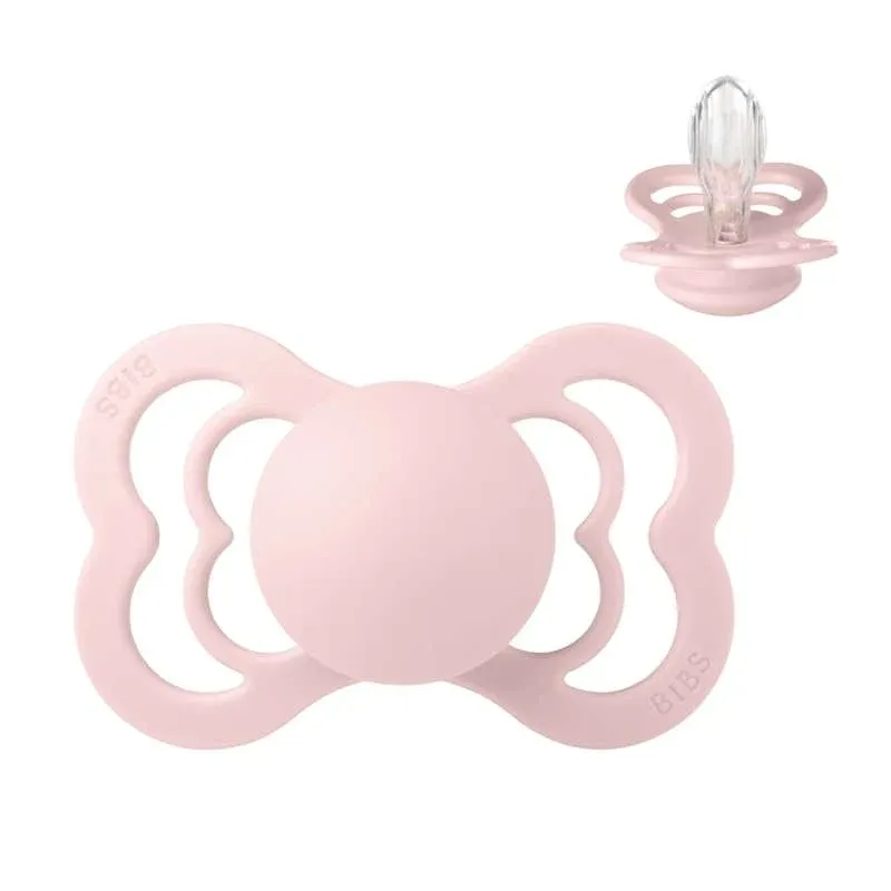BIBS Symmetrisk Supreme Sut - Str. 2 - Silikone - Blossom