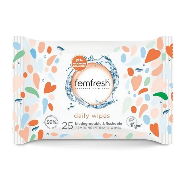 Femfresh - Intim Servietter 25 Stk