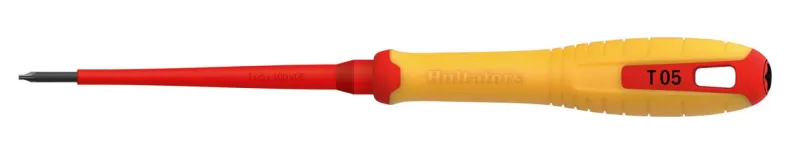 Skruetrækker Torx TX 05x100 VDE 1000 volt