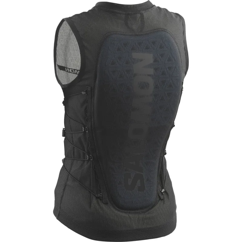 Salomon Flexcell Pro, rygskjold, junior, sort