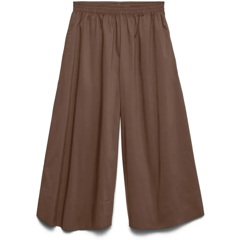 VERO MODA dame bukser VMFRIBA - Cocoa Brown