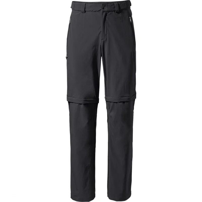 Vaude Farley Stretch T-Zip Pants III, vandrebukser, herre, sort