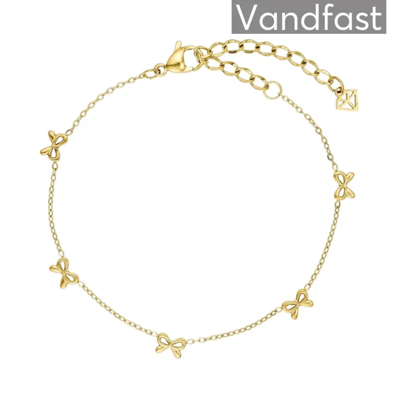 ANNEBRAUNER Bow Armbånd 18K Guldbelagt