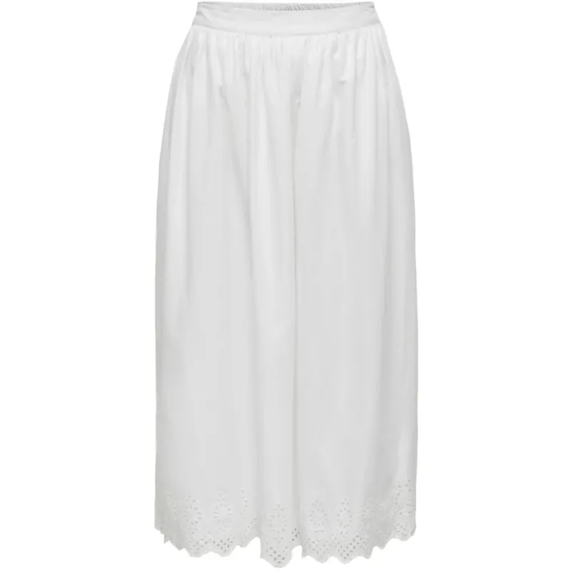 ONLY dame nederdel ONLLOU - Bright White