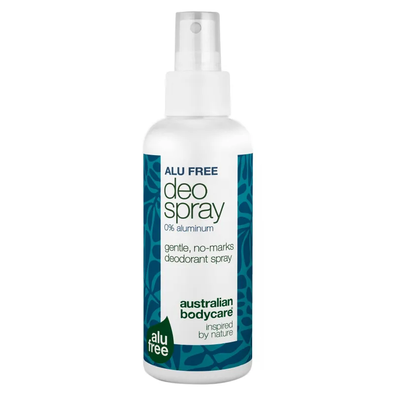 Deodorantspray uden aluminium  -  Naturlig friskhed â Effektiv aluminiumsfri deodorant med naturlige ingredienser. Modvirker svedlugt og giver langvarig friskhed. Hurtigtørrende og skånsom.
