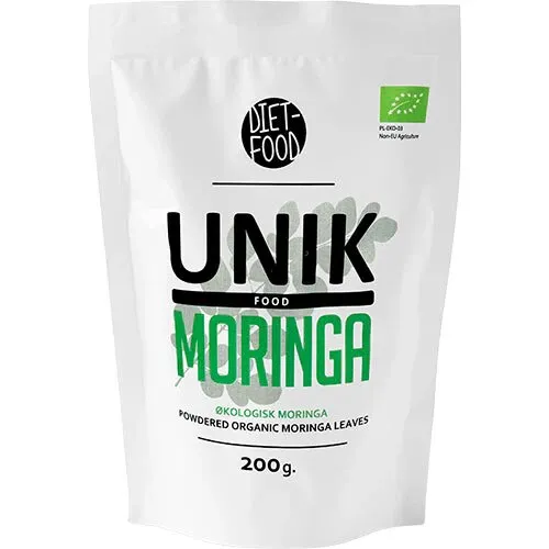Moringa pulver Økologisk - 200 gram