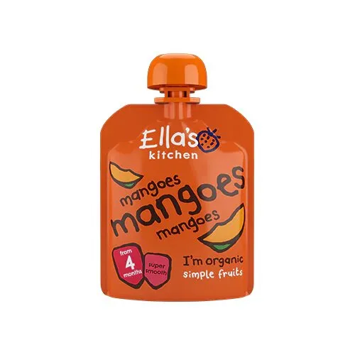 Babymos med mango Øko. - 70 gram