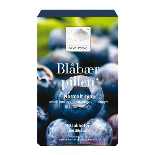 New Nordic Blåbær pillen (30 tab)
