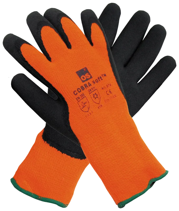 Cobra Soft Hi-viz arbejdshandske orange 874-8