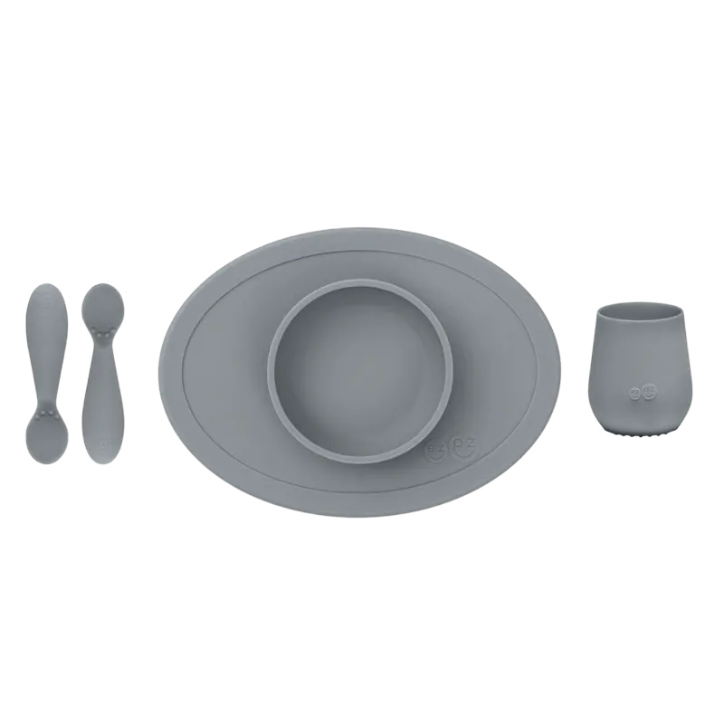 EZPZ First Foods Set Grey (1 stk)