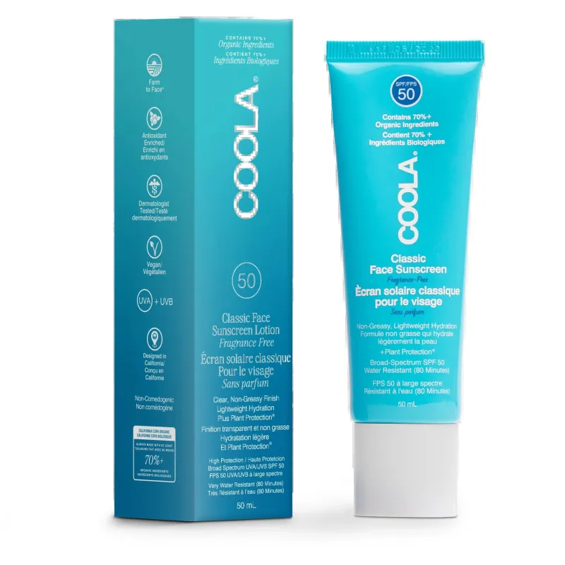 Classic Face Lotion SPF 50 parfumefri - 50 ml