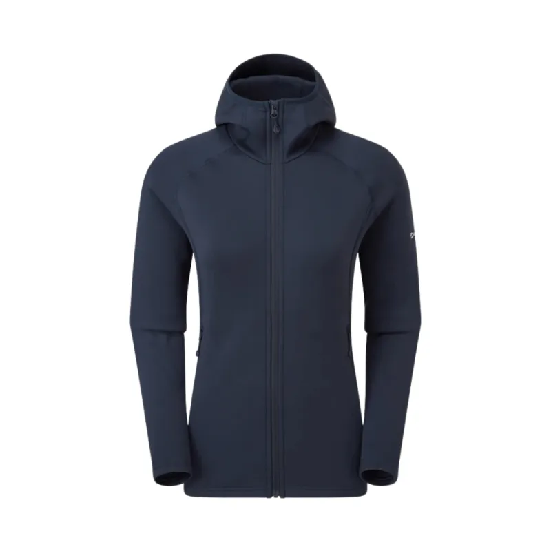 Fleecejakke dame - Montane Fury Hoodie - Blå