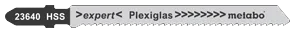 Stiksavklinge til plexi 74mm HSS 2,0mm pk/5