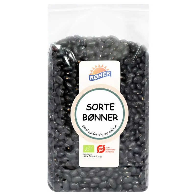 Bønner sorte Ø 500 gr.