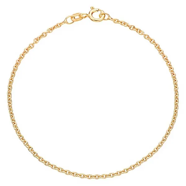 Forgyldt Armbånd i Sølv - 2,5 mm
