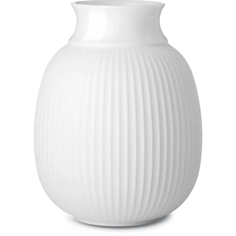 Lyngby porcelæn Curve vase 12,5 cm.