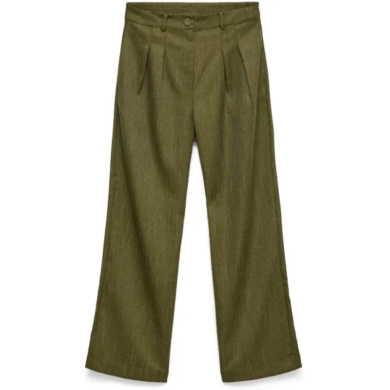 Vero Moda dame bukser VMKYLAN - Dark Olive