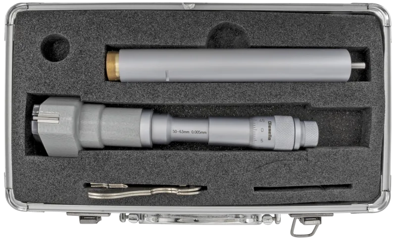 Indv. 3-pkt mikrometer 50-63mm m/forl.+kontrolring