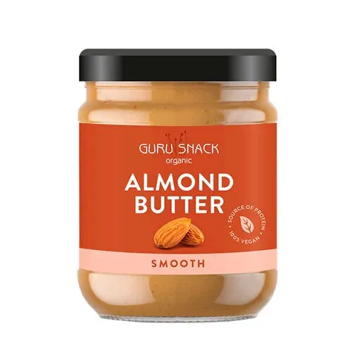Almond butter Smooth Øko. - 250 gram