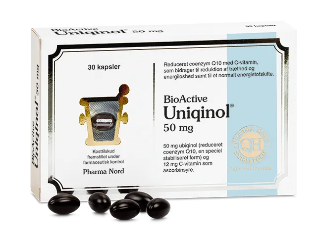 BioActive Uniqinol 50 mg - 30 kapsler